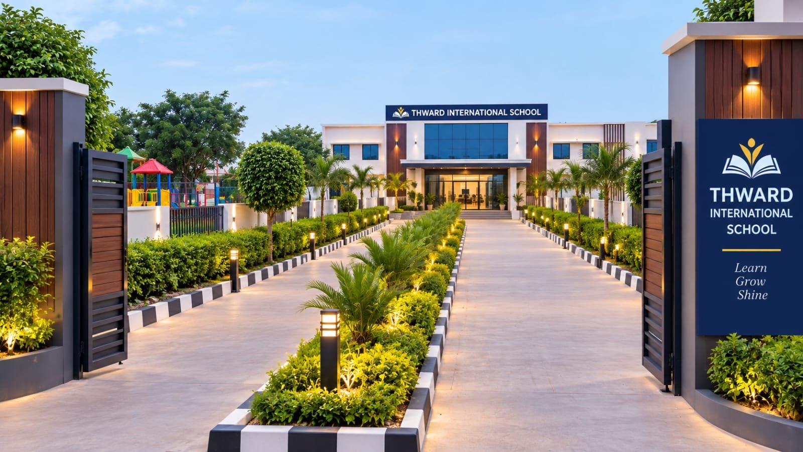 Thward International School campus